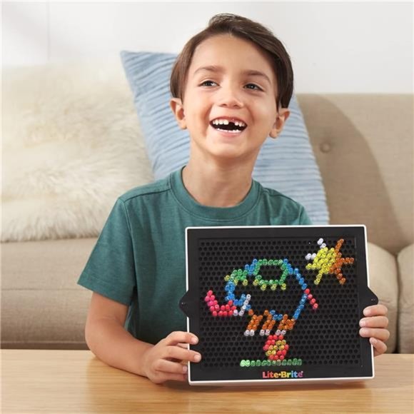 Lite Brite Ultimate Classic, Light up creative activity toy  Light Up Creative Activity Toy Fine Motor Skills 8\